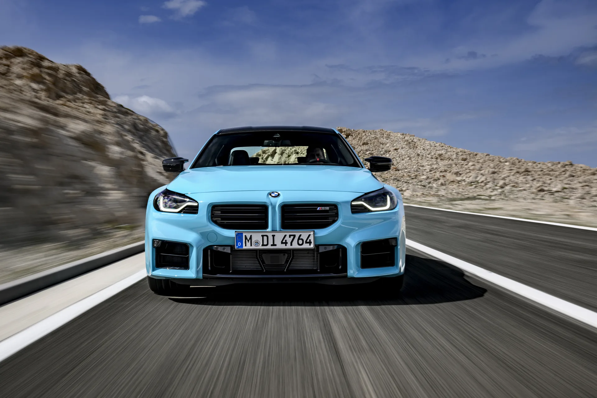 BMW M2 on the road