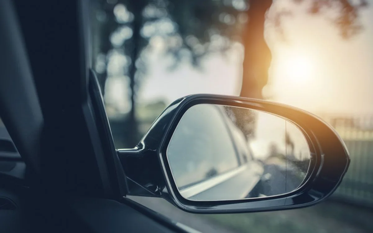 Mirror assembly with camera and blind-spot systems — Alfa Garage Miami