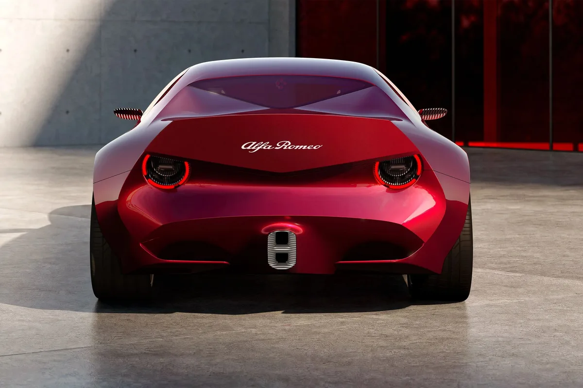 Alfa Romeo Cuorerosso rear view